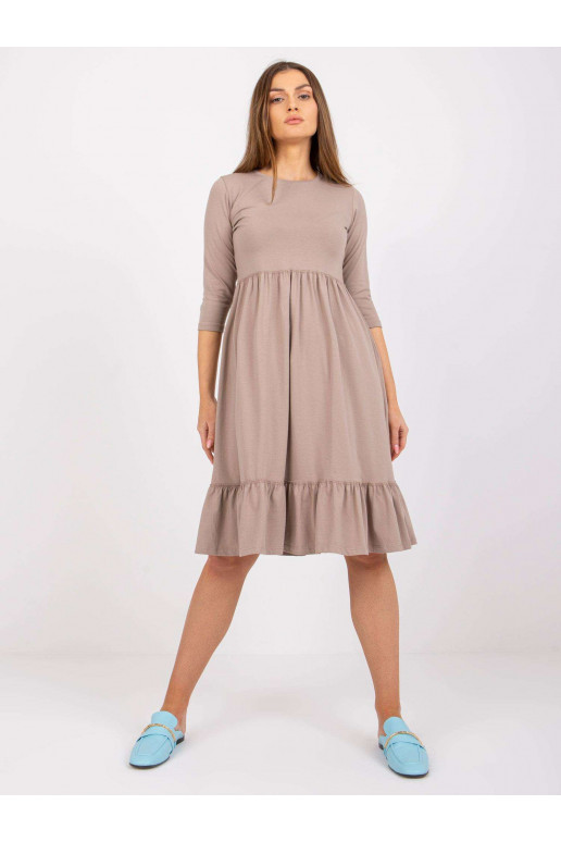 Suknelė smėlio spalvos Surrey RUE PARIS