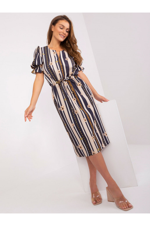 Laisvalaikio suknelė tamsiai mėlynos...