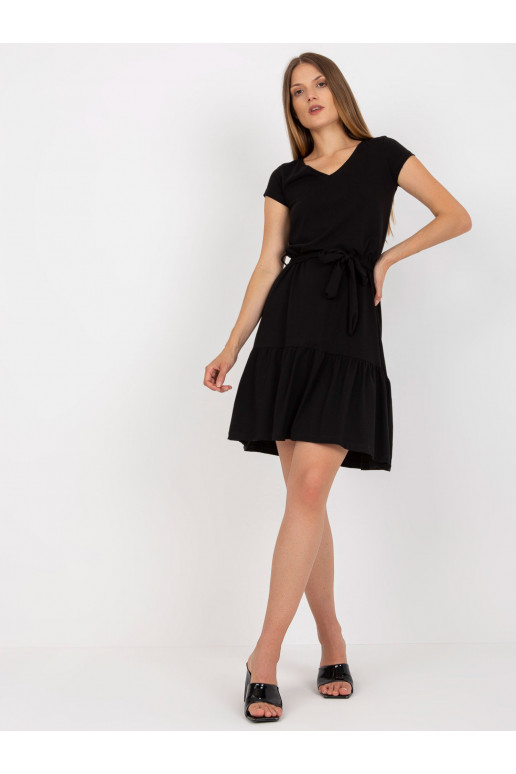 Juoda laisvalaikio suknelė RUE PARIS