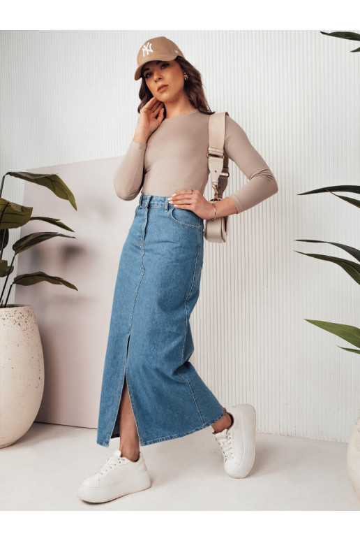 Mėlynas džinsinis sijonas VIRTON