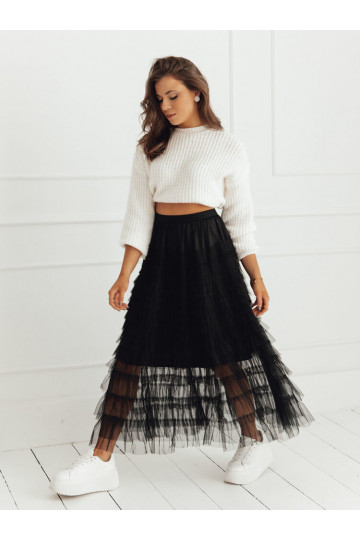 Juodas sijonas PASTELLA