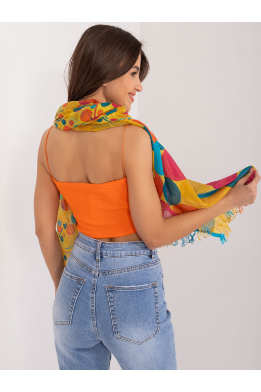 Skara su raštais geltonos spalvos