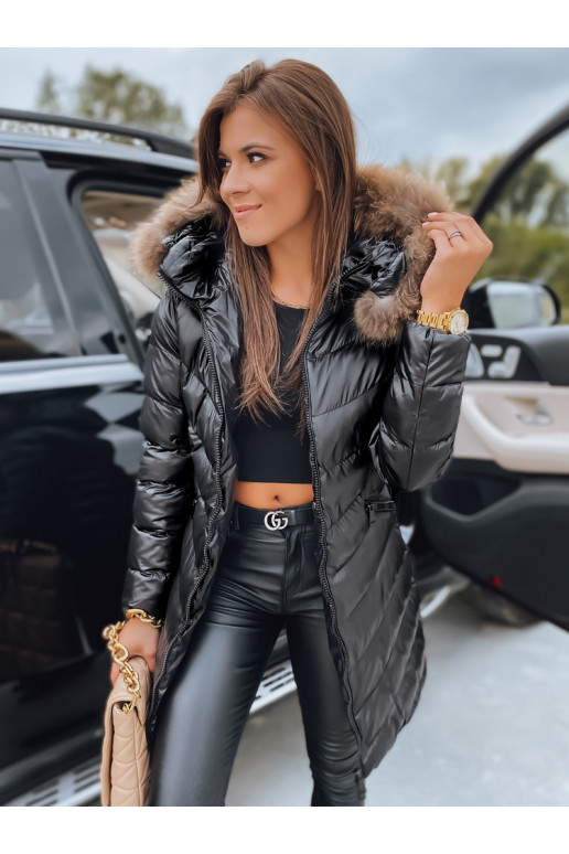 Moteriška žieminė striukė juoda...