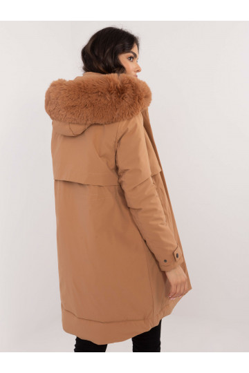 Striukė su gobtuvu rudos... 2