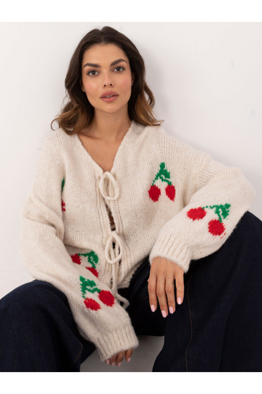 Megztinis šviesiai smėlio spalvos