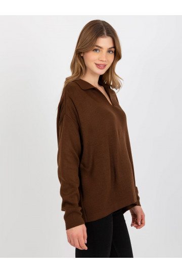 Tamsiai rudas oversize... 2