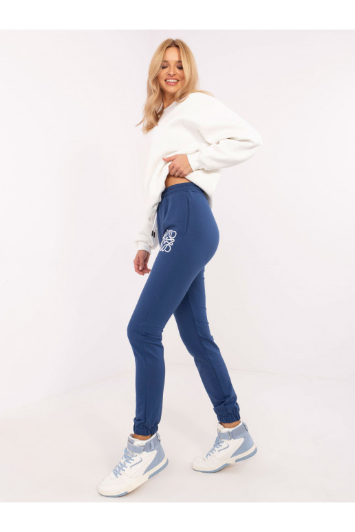 Sportinės kelnės tamsiai mėlynos