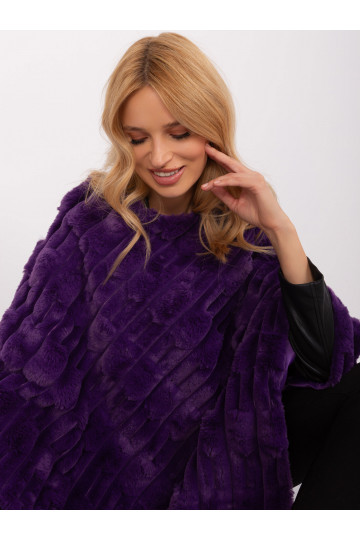 Poncho tamsiai violetinė... 2