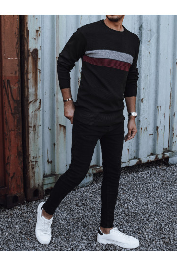 Vyriškas juodas megztinis 2