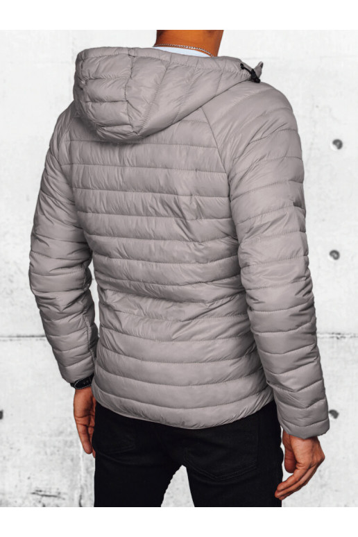 Vyriška striukė šviesiai pilka