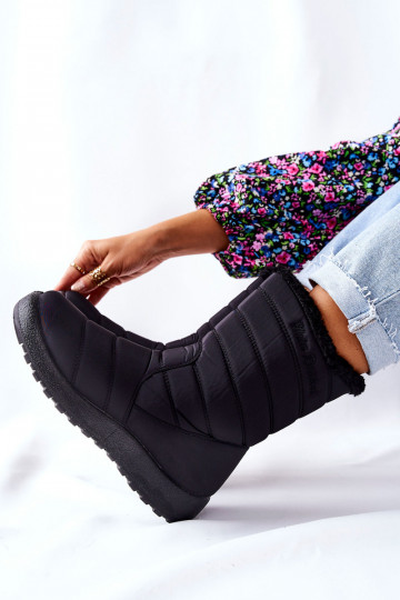 High Women's Warm-up Snowboots Black Luxina 2