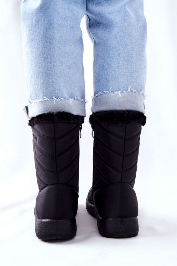 High Women's Warm-up Snowboots Black Luxina