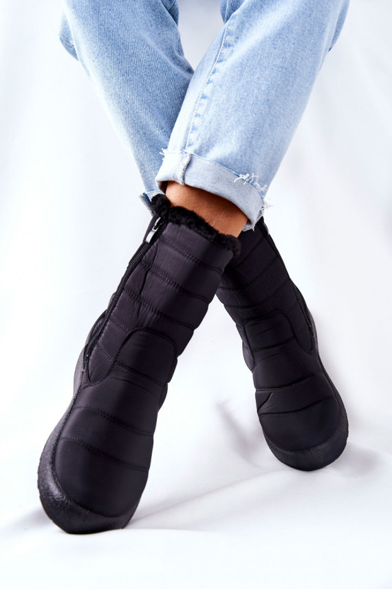 High Women's Warm-up Snowboots Black Luxina