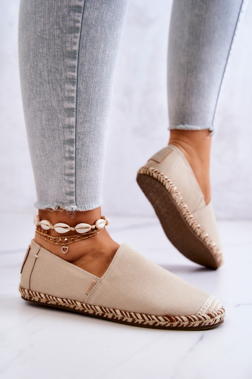 Slip-on Espadrilles Big Star JJ274899 Beige