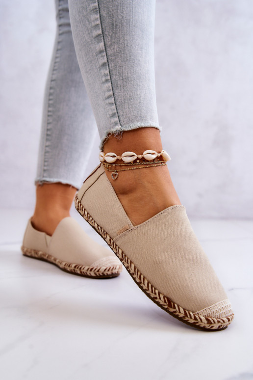 Slip-on Espadrilles Big Star JJ274899 Beige