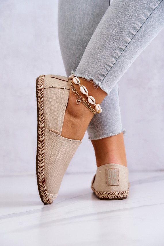 Slip-on Espadrilles Big Star JJ274899 Beige