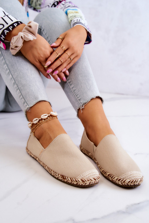 Slip-on Espadrilles Big Star JJ274899 Beige