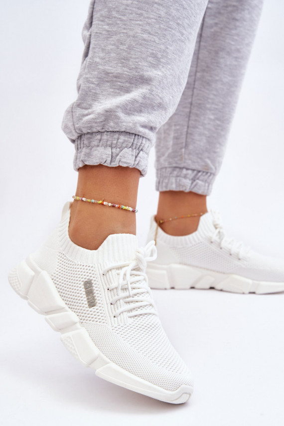 Women's Light Sneakers Memory Foam System Big Star JJ274268 White