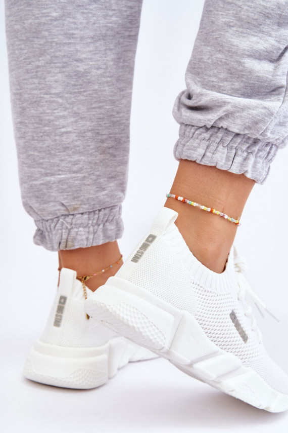 Women's Light Sneakers Memory Foam System Big Star JJ274268 White
