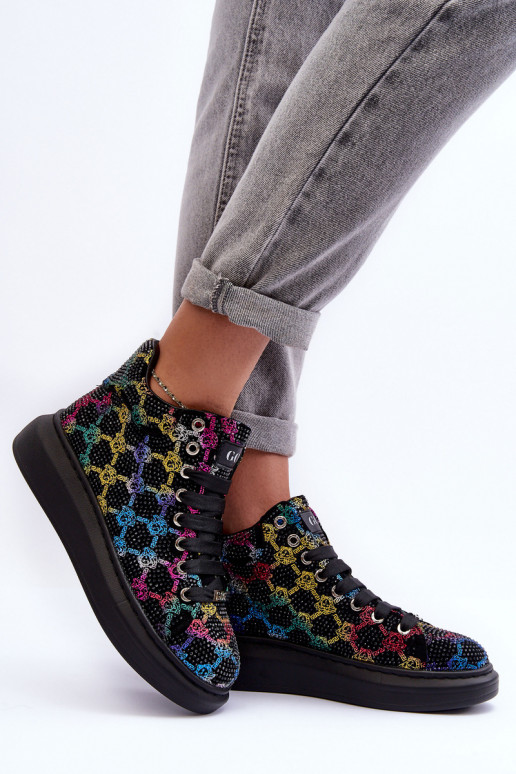 Platform Sports Shoes GOE MM2N4009 Black