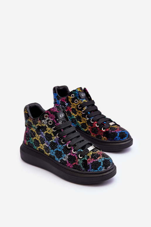 Platform Sports Shoes GOE MM2N4009 Black