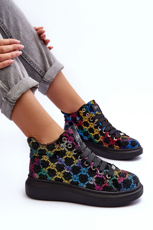Platform Sports Shoes GOE MM2N4009 Black