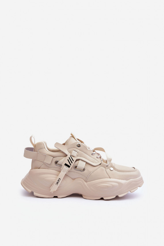 Sport Sneakers Shoes GOE MM2N4015 Beige