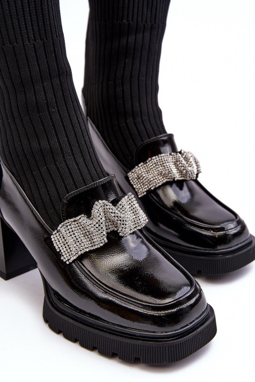 Women's Ankle Boots with Sock Heel D&A MR870-41 Black