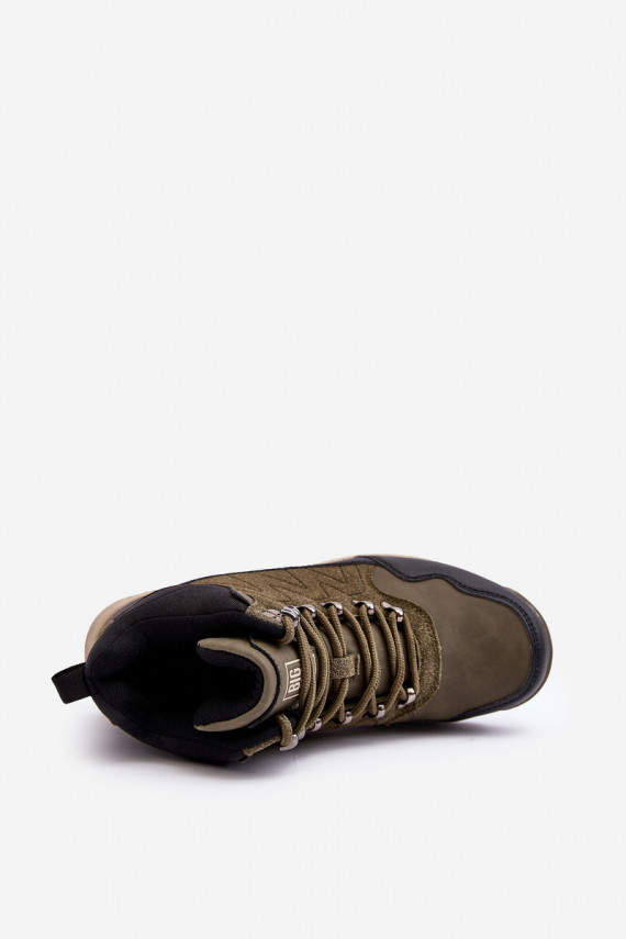 Women's High Trekking Shoes Big Star KK274609 Camel