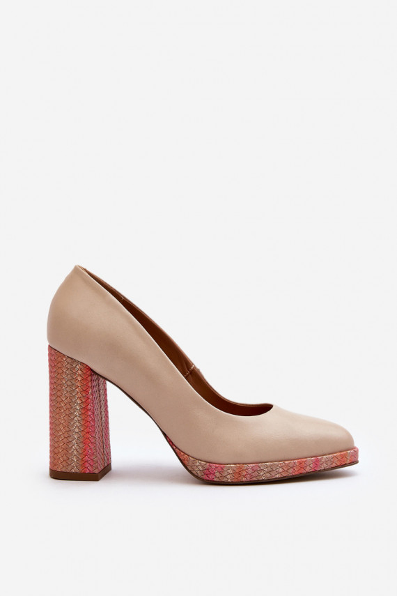 Pumps on Stiletto Laura Messi 2746 Beige