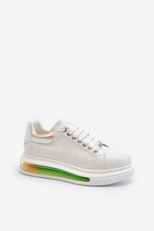 Women's Leather Sneakers GOE NN2N4029 White