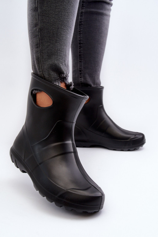 Women's Waterproof Wellies LEMIGO GARDEN 752 Black