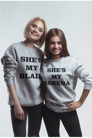Serena and Blair sweater set