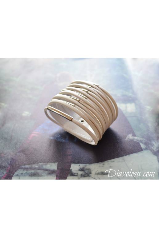 Odinė apyrankė Diavolesa - 4 Odinė apyrankė Diavolesa - 4