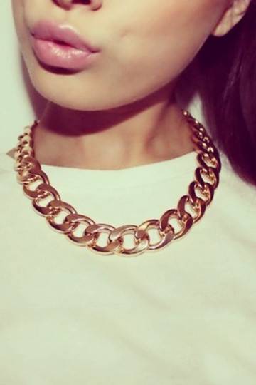 Chain Necklace in Gold