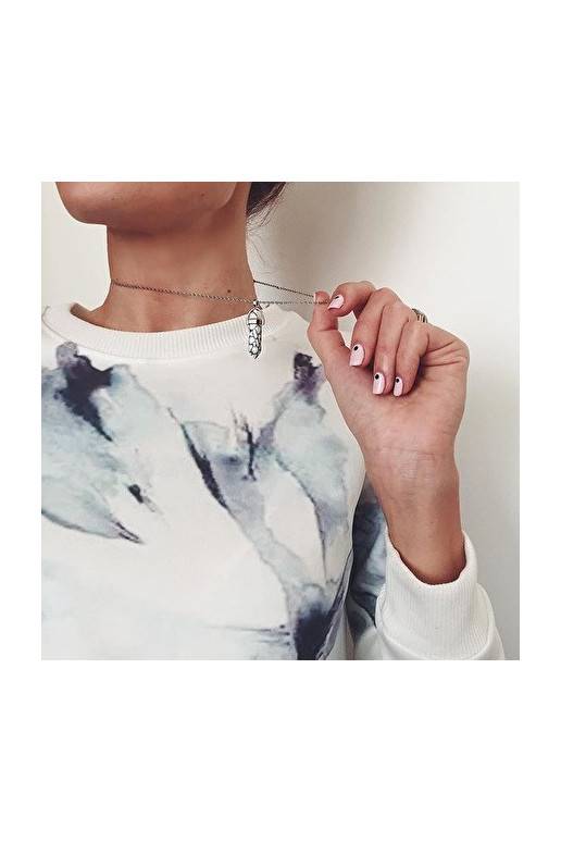 Kaklo papuošalas aukso spalvos Diavolesa - 5