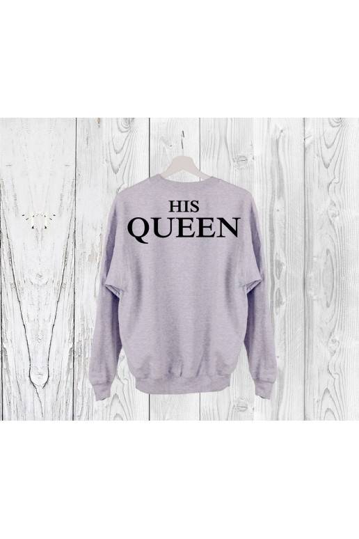 Bluza His queen Grey Bluza His queen Grey