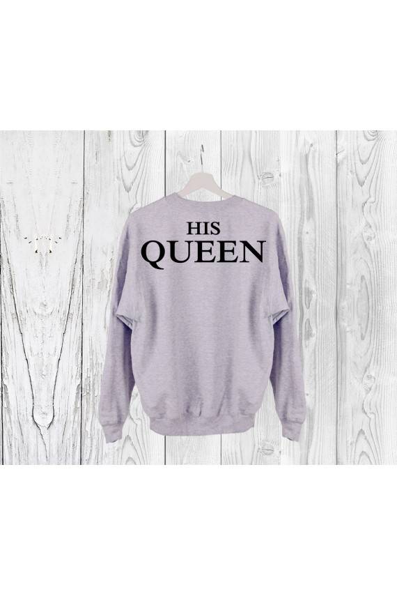 Bluza His queen Grey