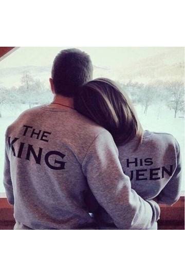 Bluza His queen Grey 2