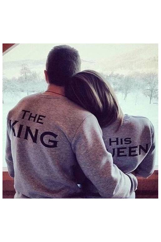 Bluza His queen Grey Bluza His queen Grey