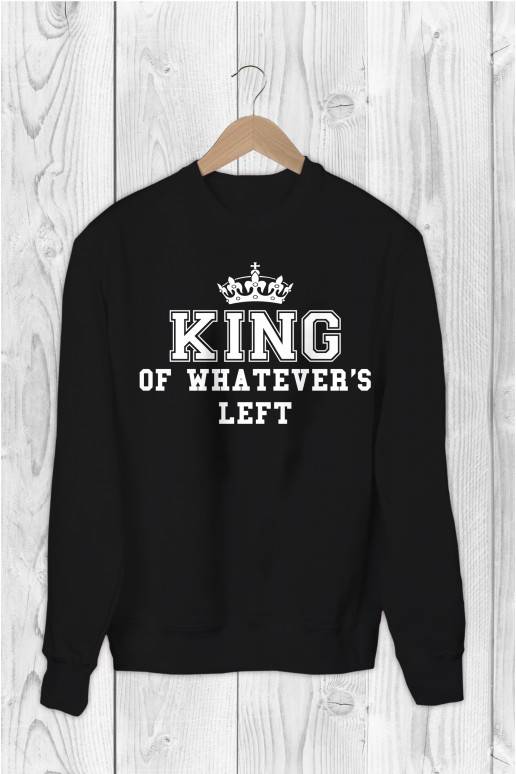 Bluza King of Whatever's Left Black