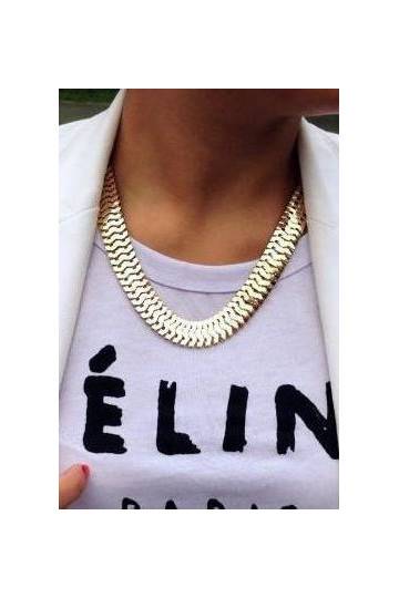 Kaklo papuošalas aukso spalvos Diavolesa - 2 2