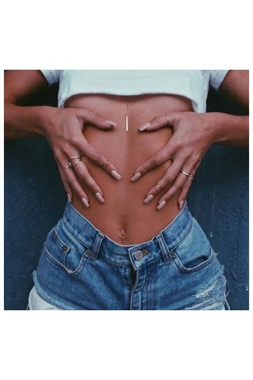 Kaklo papuošalas aukso spalvos Diavolesa - 5