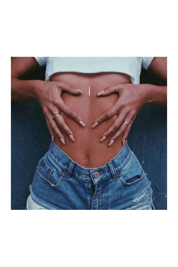 Kaklo papuošalas aukso spalvos Diavolesa - 5