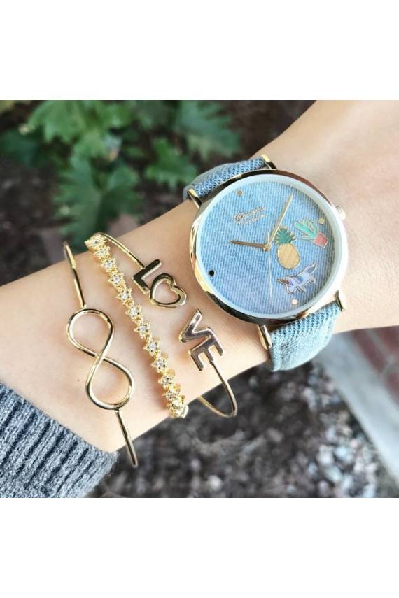 Laikrodis su odine rankena Diavolesa - 5