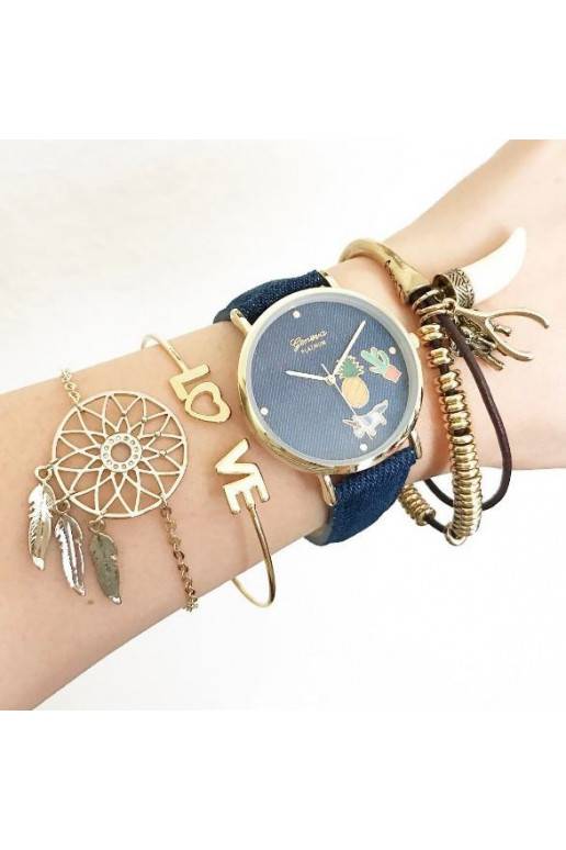 Laikrodis su odine rankena Diavolesa - 5 Laikrodis su odine rankena Diavolesa - 5