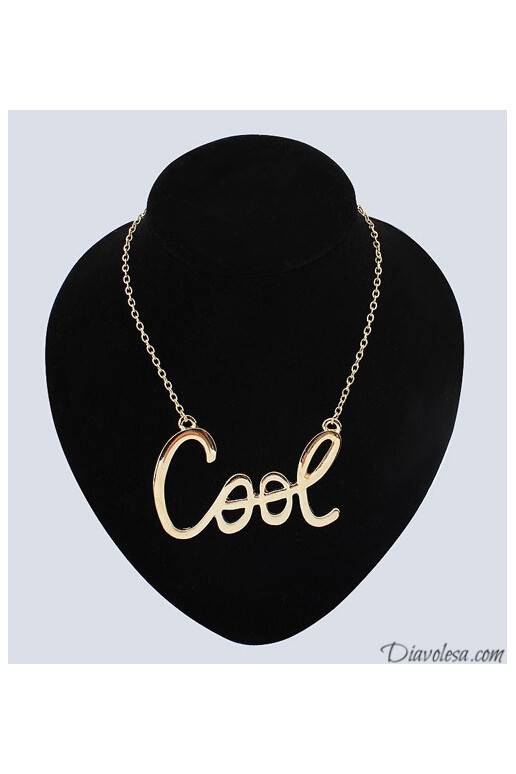 Kaklo papuošalas aukso spalvos