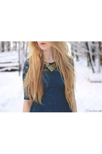 Kaklo papuošalas aukso spalvos 2