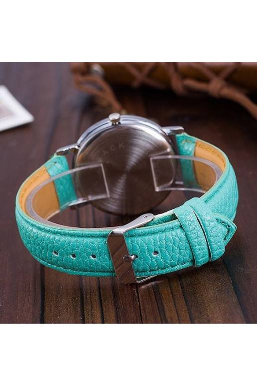 Laikrodis su odine rankena Laikrodis su odine rankena