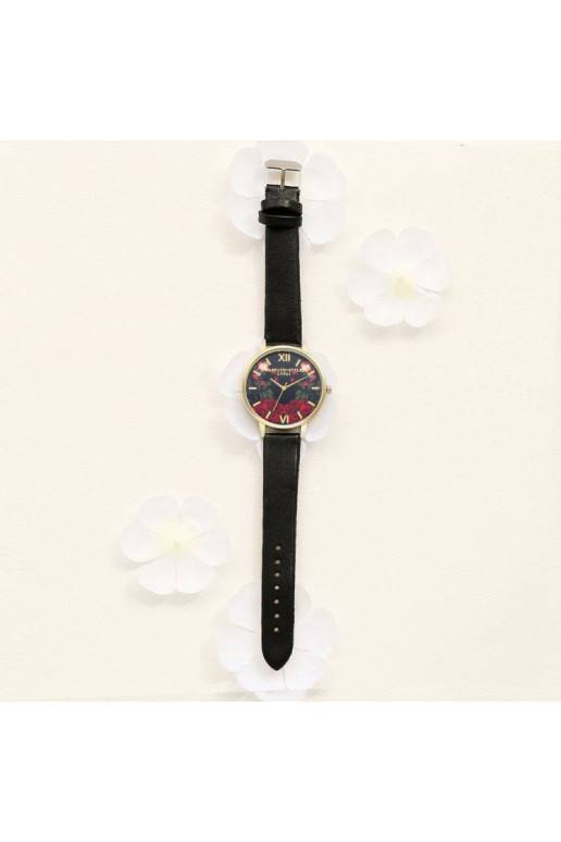 Laikrodis su odine rankena Laikrodis su odine rankena